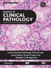 Journal of Clinical Pathology: 67 (10)